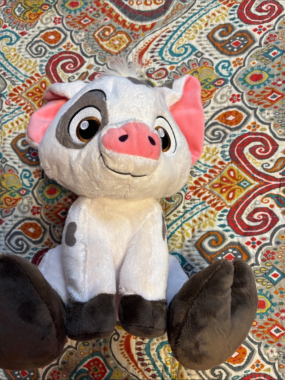 Disney Moana Pua big feet pig stuffed animal